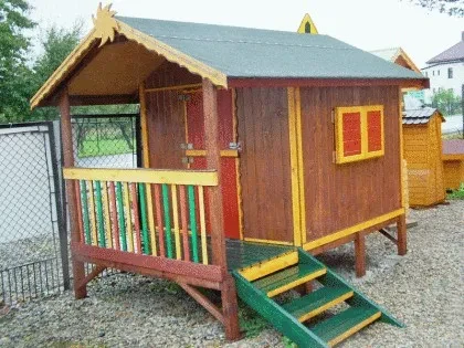 Maluch-domek dla dzieci altana ogrodowa drewniana